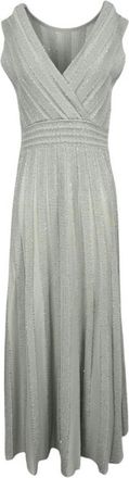 D.exterior Groene Jurken voor Vrouwen - Dames - Maxi kleedjes - Groen - M - Kleedjes