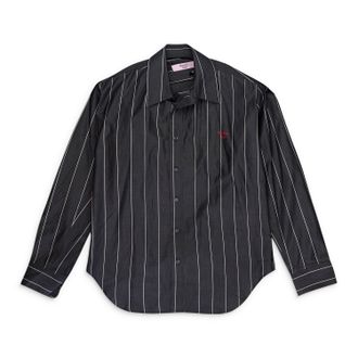 Martine Rose WOVEN PULLED NECK SHIRT