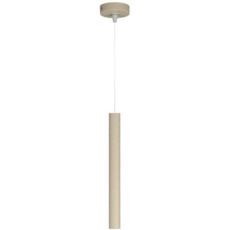 Top-Light Top-light - Lampadario top light round tube 1174 s1 gu10 led cilindro metallo moderno, finitura metallo sabbia