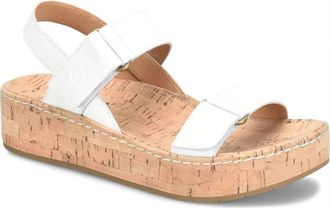 Born Womens Sloan Sandal In White