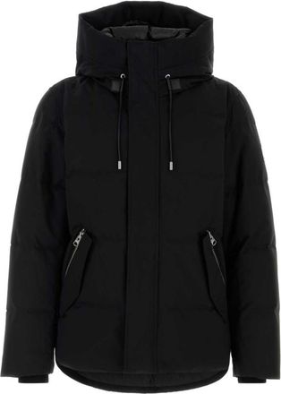 Mackage Black Solid Hood Jacket