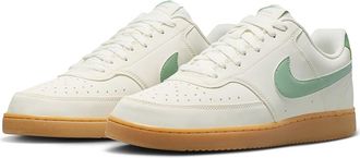 Nike Court Vision Low V2 Premium Mens Shoes Sail/Steam : 11.5 D - Medium, Faux Leather