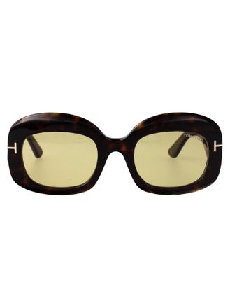 Tom Ford Squared Sunglasses Ft1219 52 E