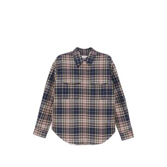 System Pocket Checked Shirt