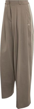 adidas Originals Pleated Pants Marrone