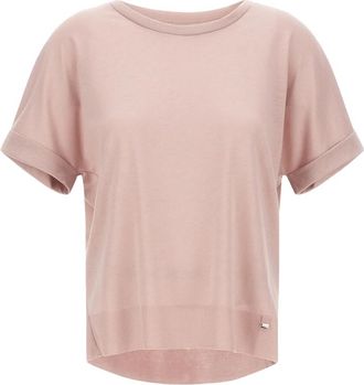 Herno Pink Round Neck T-Shirt