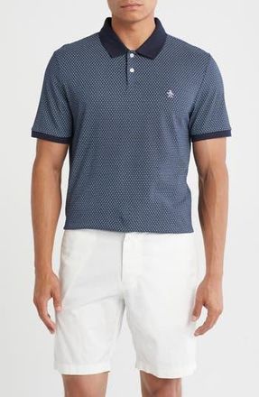 Original Penguin Ditsy Jersey Polo in Dark Sapphire at Nordstrom Rack, Size Xx-Large