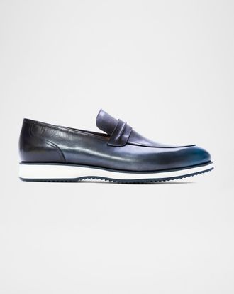 Ike Behar Men & apos;s Mannoir Leather Loafers