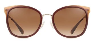 Coach HC7170 CW185 945374 Womens Sunglasses Brown Size 56