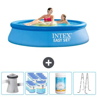 Intex Piscina Easy Set Redonda - 244x61 Cm - 7-piezas Scb96