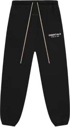 Fear of God Fleece Essential Sweatpant Fw 24 - Heren - Sweatpants - Zwart - M - Broeken