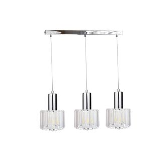 Netlighting Deco Bar Pendant Ceiling Light Silver 60cm 3x E27