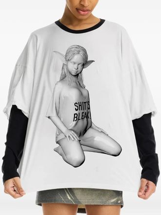 Maisie Wilen T-shirt met print - Wit