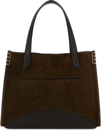 J.W.Anderson J.W. Anderson Brown Suede Loafer Shopping Bag