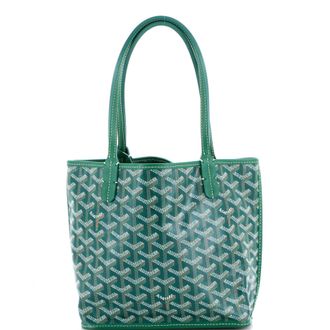 Goyard Anjou Reversible Tote Coated Canvas Mini