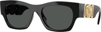 Versace Ve 4479U Zonnebrillen - Heren - Zonnebrillen - Zwart - 52 MM - Accessoires