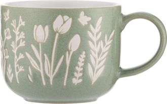 Mason Cash In The Meadow Green Tulip Mug 13.5oz at Nordstrom