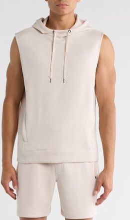 90 Degree by Reflex Training Scuba Sleeveless Hoodie in Mist Sand at Nordstrom Rack, Size Xx-Large