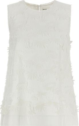 P.A.R.O.S.H. Witte Katoenen Blouse