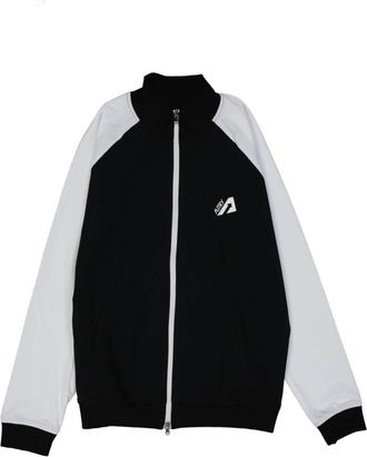 Autry Logo Bomber Jacket - Heren - Vesten met rits - Zwart - S - Hoodies & sweatvesten