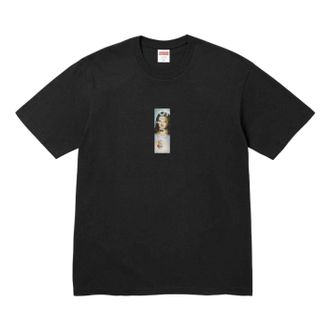 SUPREME FW26 Prayer Card Box Logo T-Shirt Black SUP-FW26-001-BLK