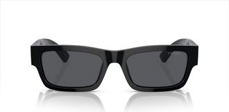 Prada 0pr A03s Rectangular Acetate Sunglasses