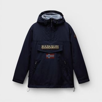 Napapijri Rainforest Jacket Womens Blue Marine - Navy - Size X-Small