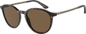 Giorgio Armani AR8196 502673 Mens Sunglasses Tortoiseshell Size 51