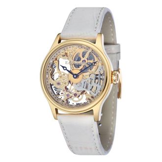 Earnshaw BAUERMACHANICALSKELETON Automatic Champagne Dial Mens Watch ES-8049-07