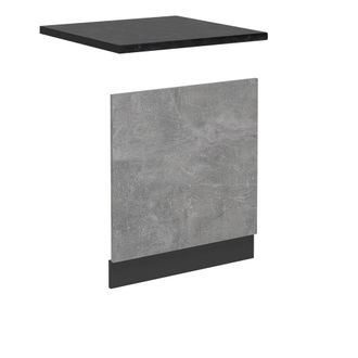 Vicco Frontal Para Lavavajillas R-line, Hormig&oacute;n, 60 Cm, Et Antracita