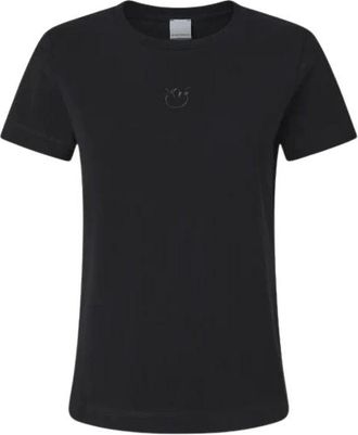 Pinko Mujer, Camisetas, Negro, Talla: XL