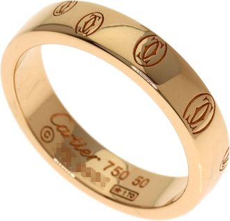 Cartier Pink Gold (18K) Band Ring (Pre-Owned)