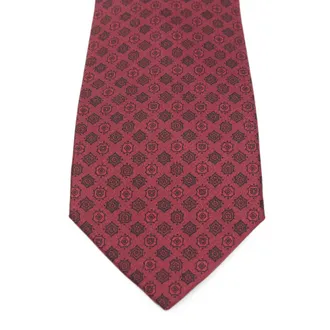 Ferragamo Borde Necktie - Red
