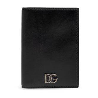 Dolce & Gabbana Heren, Accessoires, Zwart, Maat: ONE Size Leer