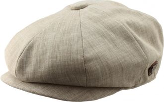 Generic Royal Stallion Summer Cotton Baker Boy Cap in Beige, Size: One Size