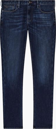 Emporio Armani Mens Washed 5 Pocket Jeans Navy - Black - Size: 32/32