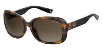 Polaroid PLD 4069/G/S/X Polarized 086/LA Womens Sunglasses Tortoiseshell Size 59