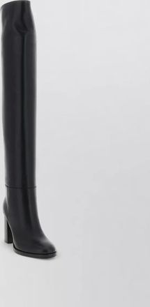 Gianvito Rossi leather glove knee-high boots