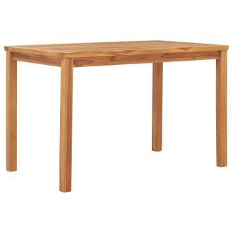 vidaXL Vidaxl - Tavolo Da Pranzo Per Giardino 120x70x77 Cm In Massello Di Teak