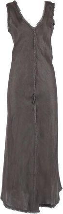 P.A.R.O.S.H. Maxi Dresses, female, Green, Size: XS Abito