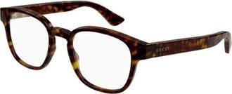 Gucci Optical Frame - Heren - Brillen - Bruin - 49 MM - Accessoires