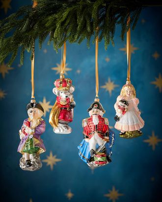 Komozja Family The Nutcrackers Christmas Ornaments, Set of 4