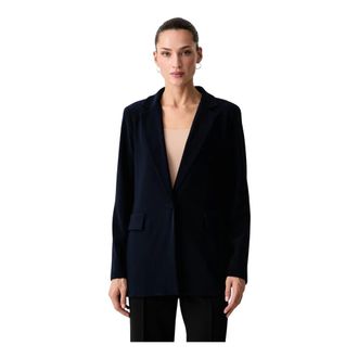 Joseph Ribkoff Blazer Dritto Classico - - Jackets - Donna - Blu - 4XL