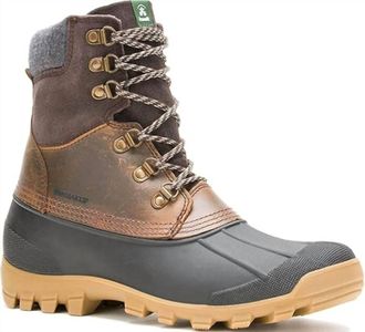 kamik Mens Hudson Boots In Dark Brown