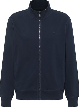 Mustang Sweatshirt MUSTANG Herren Style Dillon, Herren, Gr. S, blau (dunkelblau), 100% Baumwolle, regular fit, Sweatshirts Sweatshirt