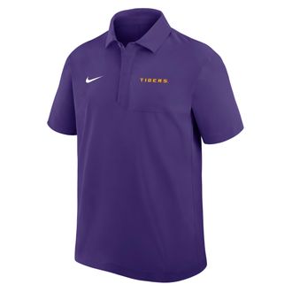 Nike LSU Nike Mens Dri-FIT College Polo in Purple | 03BD51LLSN-QKK