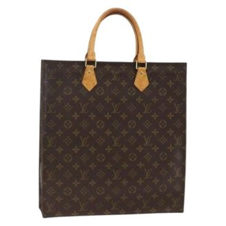 Louis Vuitton Pre-owned Tote Bags, female, Brown, Size: ONE SIZE Pre-owned Monogram Canvas Tote Bag