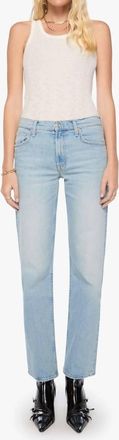 Mother Newbie Skimp Jeans In Go Long