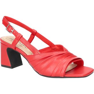 Easy Street Lucie Slingback Sandal in Red at Nordstrom Rack, Size 8