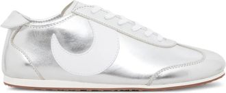 Marine Serre Sneakers MS Astra in pelle con effetto metallizzato - Grigio